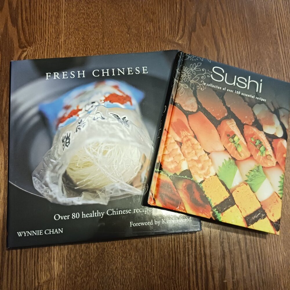 Cookbook Bundle - Fresh Chinese & Sushi - Hardcover